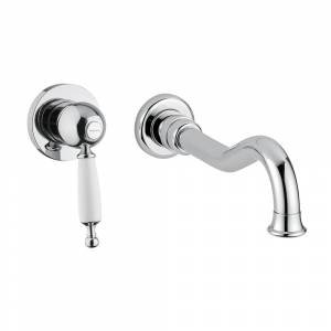 Смеситель для раковины настенный Bugnatese Oxford с керамической рукояткой